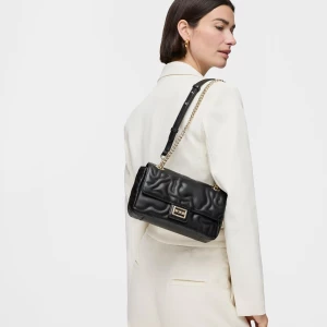 Obrázek produktu Tous - Malá Černá Crossbody Kabelka Kaos Dream S Chlopní -