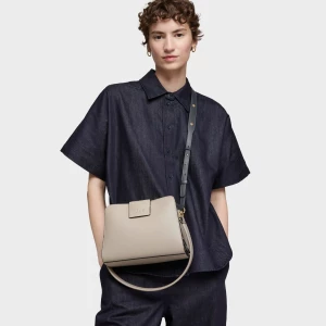 Obrázek produktu Tous - Malá City Kabelka V Šedohnědé Barvě Tous Kaos Icon -