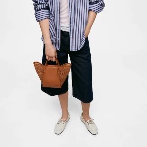 Obrázek produktu Tous - Malá Tote Kabelka Ve Velbloudí Hnědé Barvě Tous Tulip Cutout -