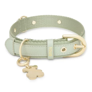 Obrázek produktu Tous - Mátově Zelený Nylonový Obojek Pro Psa Ve Velikosti M Tous Dogs Jewelry -