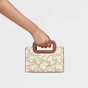 Obrázek produktu Tous - Mini Crossbody Kabelka Béžové Barvy Kaos Icon -