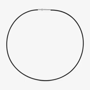 Obrázek produktu Tous - Náhrdelník O Tloušťce 2 Mm Z Černé Ip Oceli Mesh Tube -