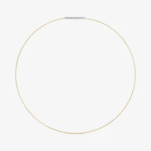 Obrázek produktu Tous - Náhrdelník Ze Zlata A Oceli Mesh Tube -
