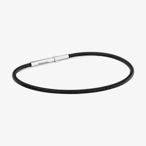 Obrázek produktu Tous - Náramek O Délce 17 Cm Z Černé Ip Oceli Mesh Tube -