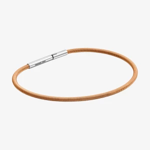 Obrázek produktu Tous - Náramek O Délce 17 Cm Z Oranžový Ip Oceli Mesh Tube -