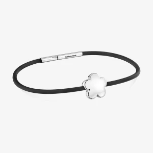 Obrázek produktu Tous - Náramek S Květinou O Velikosti 12 Mm Ze Stříbra A Pryže Tous Bold Motif -