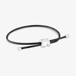 Obrázek produktu Tous - Náramek S Medvídkem O Velikosti 12 Mm Ze Stříbra A Pryže Tous Bold Motif -