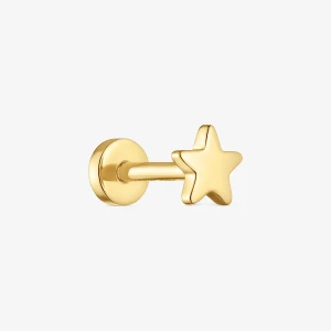 Obrázek produktu Tous - Piercing Ze 14karátového Zlata S Motivem Hvězdy O Velikosti 6 Mm Tous Basics -