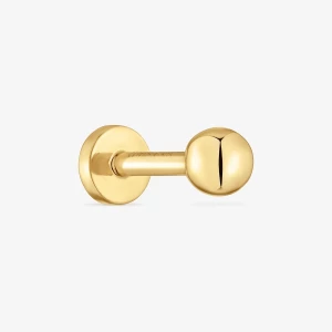 Obrázek produktu Tous - Piercing Ze 14karátového Zlata S Motivem Kuličky O Velikosti 6 Mm Tous Basics -