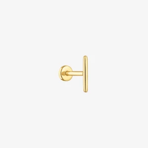 Obrázek produktu Tous - Piercing Ze 14karátového Zlata S Motivem Tyčinky O Velikosti 6 Mm Tous Basics -