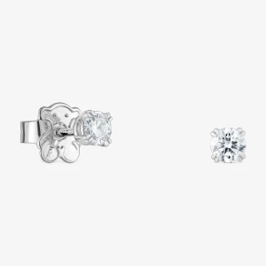 Obrázek produktu Tous - Platinové Náušnice S Laboratorně Vytvořenými Diamanty O Hmotnosti 0,50 Karátu Tous Essentials Lgd -