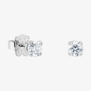 Obrázek produktu Tous - Platinové Náušnice S Laboratorně Vytvořenými Diamanty O Hmotnosti 1,00 Karát Tous Essentials Lgd -