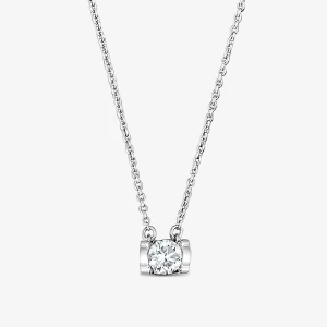 Obrázek produktu Tous - Platinový Obojkový Náhrdelník S Laboratorně Vytvořeným Diamantem O Hmotnosti 0,25 Karátu S Briliantovým Brusem Tous Sweet Diamonds Lgd