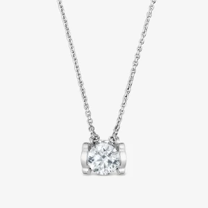 Obrázek produktu Tous - Platinový Obojkový Náhrdelník S Laboratorně Vytvořeným Diamantem O Hmotnosti 0,50 Karátu S Briliantovým Brusem Tous Sweet Diamonds Lgd