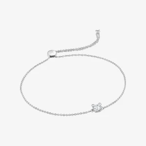 Obrázek produktu Tous - Platinový Řetízkový Náramek S Laboratorně Vytvořeným Diamantem Tous Shine Lgd -
