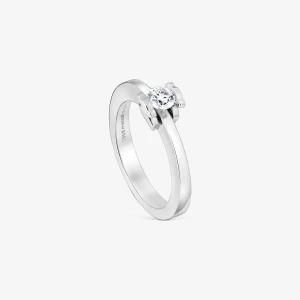Obrázek produktu Tous - Platinový Solitérní Prsten S Laboratorně Vytvořeným Diamantem O Hmotnosti 0,25 Karátu Tous Sweet Diamonds Lgd Velikost