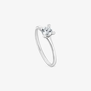Obrázek produktu Tous - Platinový Solitérní Prsten S Laboratorně Vytvořeným Diamantem O Hmotnosti 0,37 Karátu S Briliantovým Brusem Tous Shine Lgd Velikost