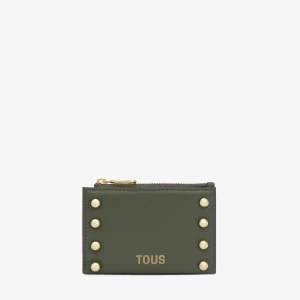 Obrázek produktu Tous - Pouzdro Na Karty S Peněženkou Na Mince V Barvě Khaki Tous Jewelry Studs -
