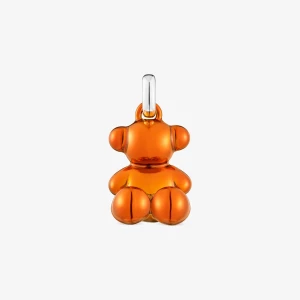 Obrázek produktu Tous - Přívěsek Ve Tvaru Medvídka Z Oranžové Oceli Bold Bear -