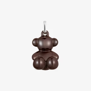 Obrázek produktu Tous - Přívěsek Ve Tvaru Medvídka Ze Stříbra A Hnědé Keramiky Bold Bear -