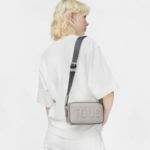 Obrázek produktu Tous - Šedá Crossbody Taška Reportérka Tous La Rue New -