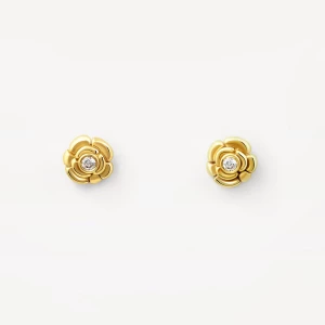Obrázek produktu Tous - Small Gold Earrings With Diamonds Tous Atelier -