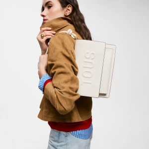 Obrázek produktu Tous - Středně Velká Béžová Crossbody Kabelka Tous La Rue New Audree -