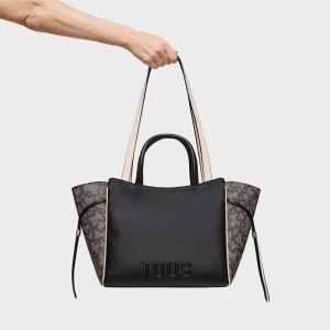 Obrázek produktu Tous - Středně Velká Černá City Kabelka Kaos Icon -