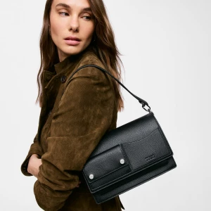 Obrázek produktu Tous - Středně Velká Černá Crossbody Kabelka Tous Audree Pockets -