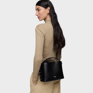 Obrázek produktu Tous - Středně Velká Černá Crossbody Kabelka Tous Jewelry Studs -