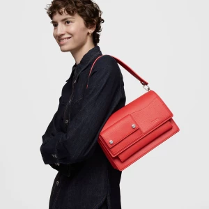 Obrázek produktu Tous - Středně Velká Červená Crossbody Kabelka Tous Audree Pockets -