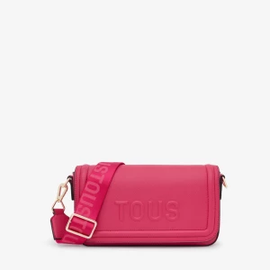 Obrázek produktu Tous - Středně Velká Crossbody Kabelka Fuchsiové Barvy Tous La Rue New -