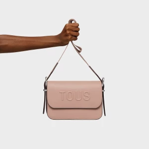 Obrázek produktu Tous - Středně Velká Crossbody Kabelka Tous Brenda Šedohnědé Barvy -