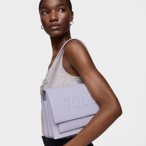 Obrázek produktu Tous - Středně Velká Crossbody Kabelka V Barvě Lila Audree Tous Brenda -