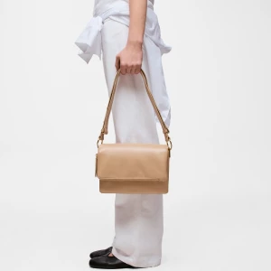 Obrázek produktu Tous - Středně Velká Crossbody Kabelka V Pískově Béžové Barvě Tous Audree Soft -
