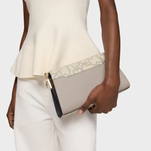 Obrázek produktu Tous - Středně Velká Crossbody Kabelka V Šedohnědé Barvě Kaos Icon -