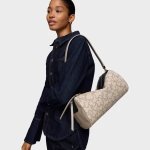 Obrázek produktu Tous - Středně Velká Šedohnědá Crossbody Kabelka Tous Kaos Icon -
