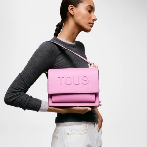 Obrázek produktu Tous - Středně Velká Tmavě Růžová Crossbody Kabelka Audree Tous Brenda -