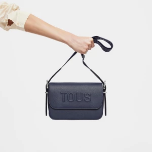 Obrázek produktu Tous - Středně Velká Tmavomodrá Crossbody Kabelka Tous Brenda -