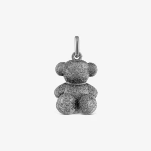 Obrázek produktu Tous - Středně Velký Přívěsek Ve Tvaru Medvídka Z Tmavého Stříbra S Diamanty Bold Bear -