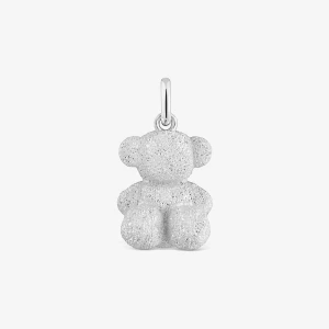 Obrázek produktu Tous - Středně Velký Přívěsek Ve Tvaru Medvídka Ze Stříbra S Diamanty Bold Bear -