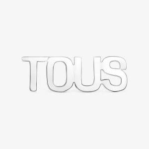 Obrázek produktu Tous - Stříbrná Nepárová Náušnice Logo -