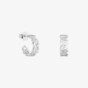Obrázek produktu Tous - Stříbrné Kruhové Náušnice O Velikosti 13 Mm Tous Bear’s Chain -