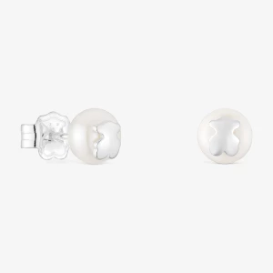 Obrázek produktu Tous - Stříbrné Náušnice O Velikosti 6 Mm S Uměle Vypěstovanou Perlou Tous Icon Pearl -