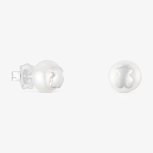 Obrázek produktu Tous - Stříbrné Náušnice O Velikosti 8,5 Mm S Uměle Vypěstovanou Perlou Tous Icon Pearl -