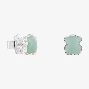 Obrázek produktu Tous - Stříbrné Náušnice S Chalcedonem Tous Color -