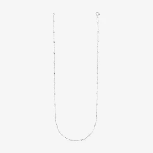 Obrázek produktu Tous - Stříbrný Obojkový Náhrdelník S Malými Kuličkami, O Délce 44 Cm, Z Kolekce Tous Chain -