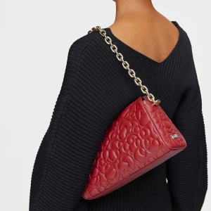 Obrázek produktu Tous - Velká Kožená Crossbody Kabelka Tous Greta Červené Barvy -