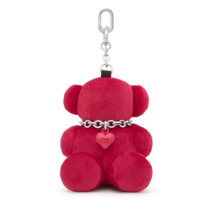 Obrázek produktu Tous - Vínový Kroužek Na Klíče Bold Bear Velvet Velikost
