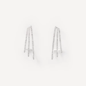 Obrázek produktu Tous - White Gold Earrings With Diamonds Tous Atelier -